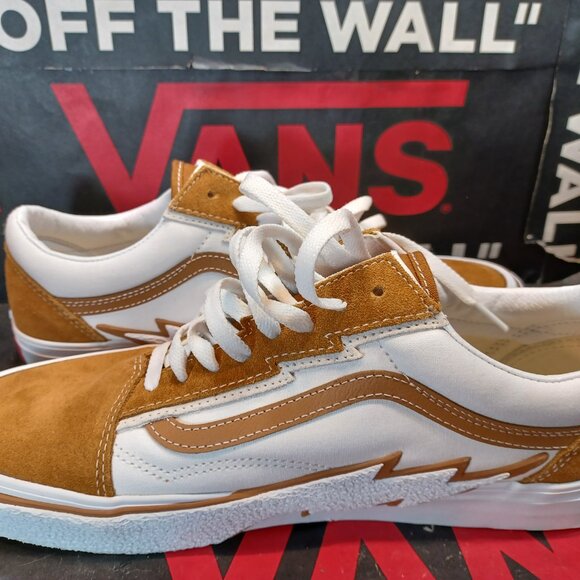 Vans Men's 11 Old Skool Bolt Cathay Spice/True White - VN0009Q5KFR - Picture 11 of 12